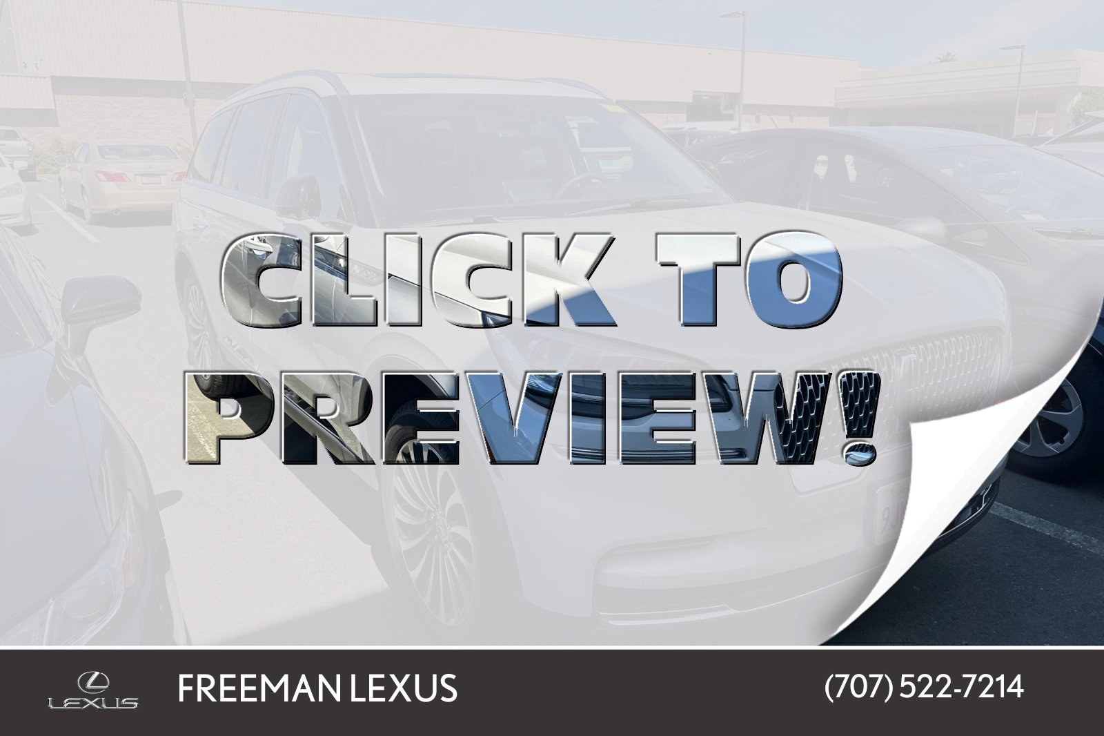 Used 2023 Lincoln Aviator Reserve w/ Elements Package Plus image 1