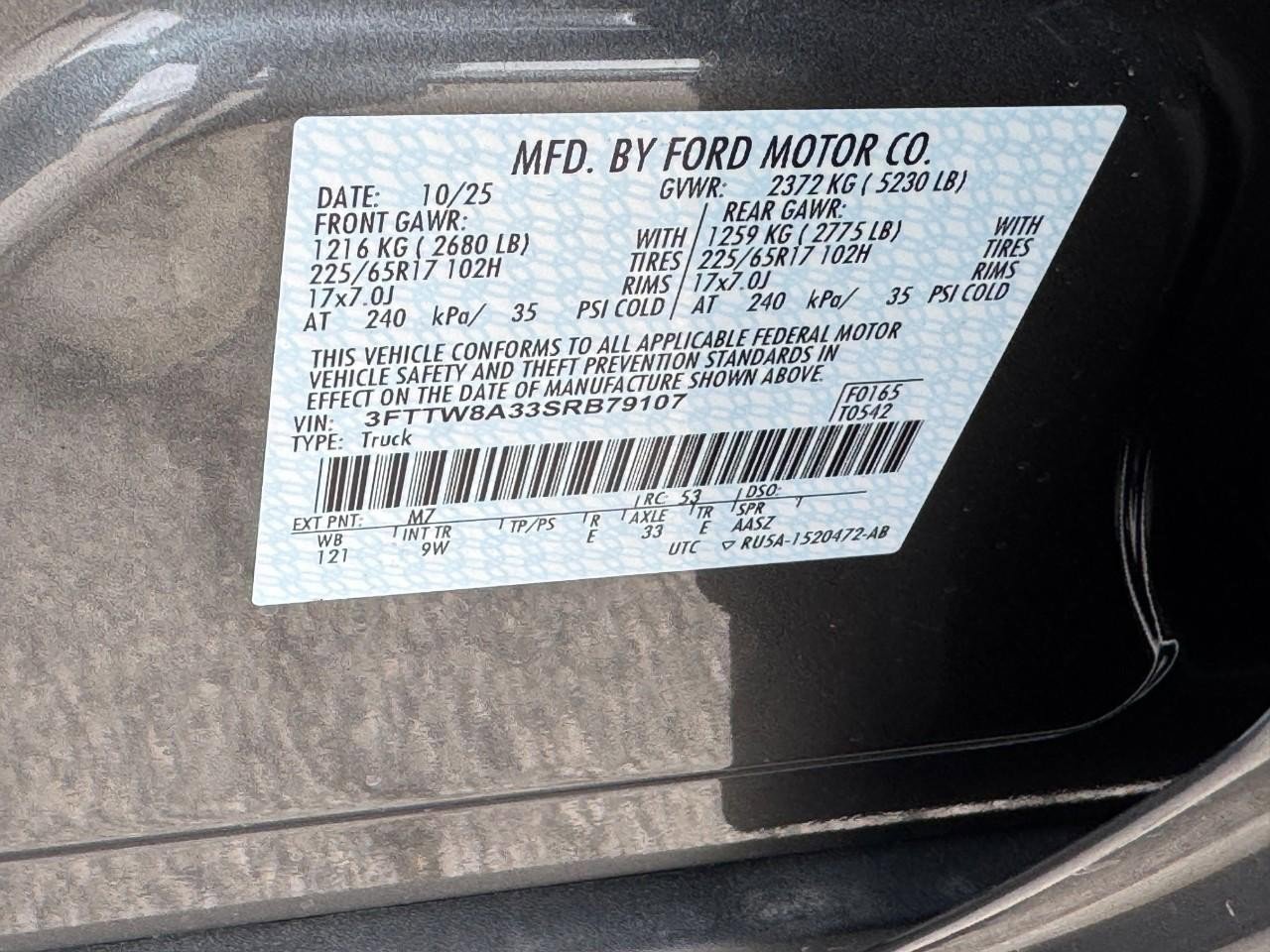 New 2025 Ford Maverick XL image 16