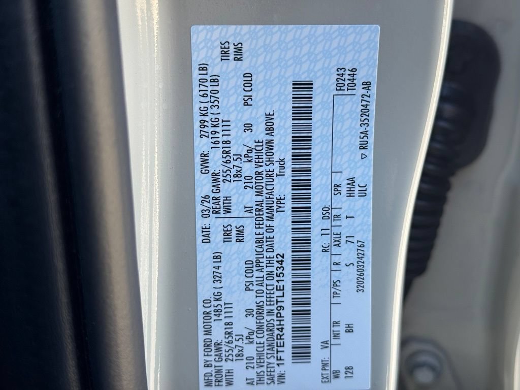 Used 2026 Ford Ranger XLT AWD/4WD image 26