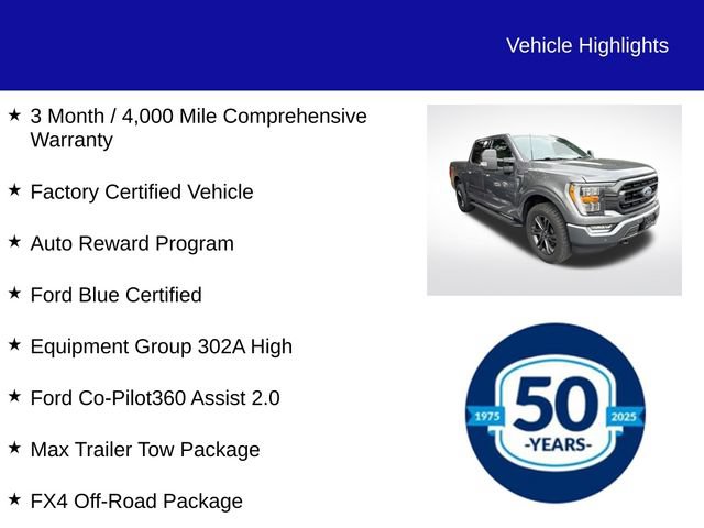 Used 2021 Ford F150 XLT w/ Equipment Group 302A High AWD/4WD image 5