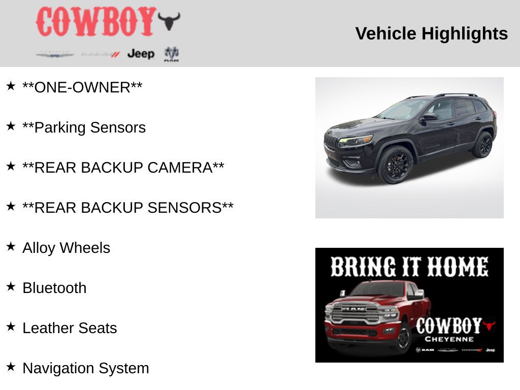 Used 2023 Jeep Cherokee Altitude Lux AWD/4WD image 5