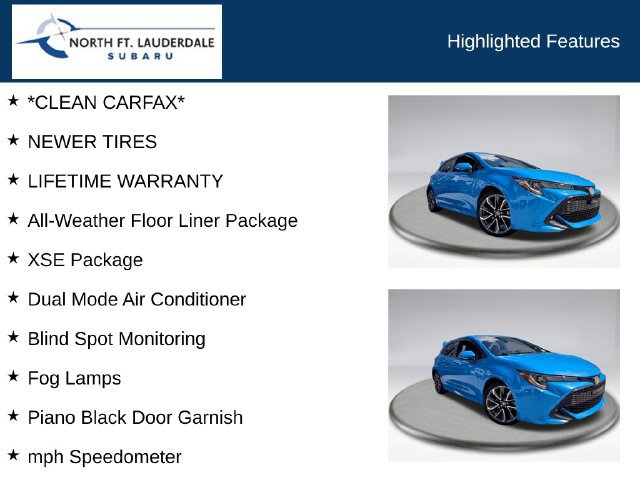 Used 2019 Toyota Corolla XSE FWD image 7