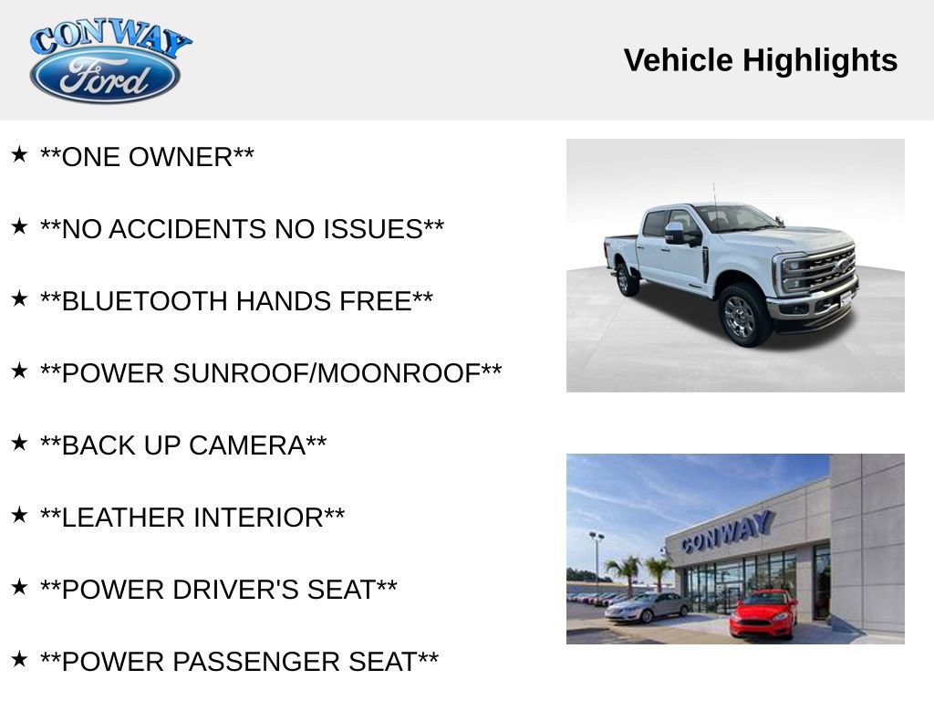 Used 2024 Ford F350 King Ranch w/ Chrome Package image 4