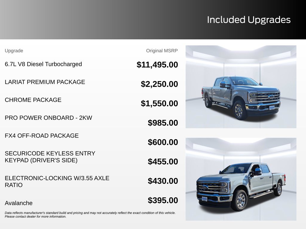 New 2026 Ford F350 Lariat w/ Lariat Premium Package AWD/4WD image 3