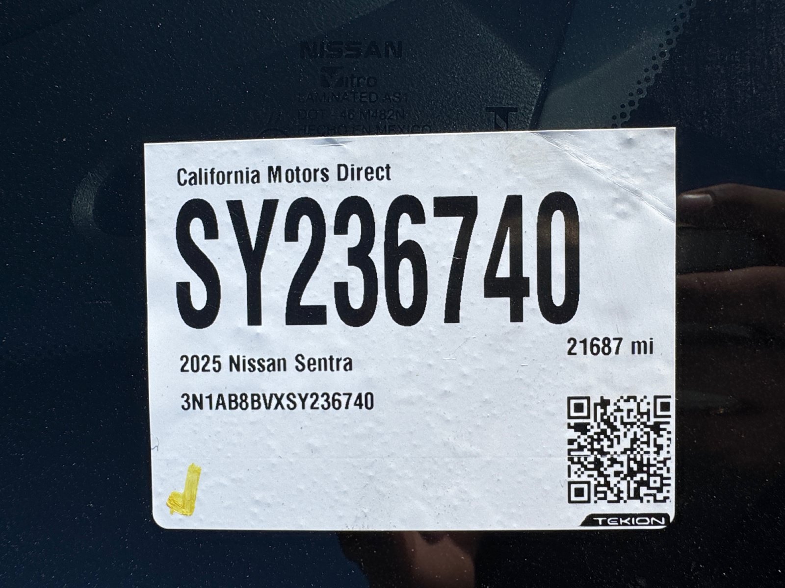 Used 2025 Nissan Sentra S FWD image 18