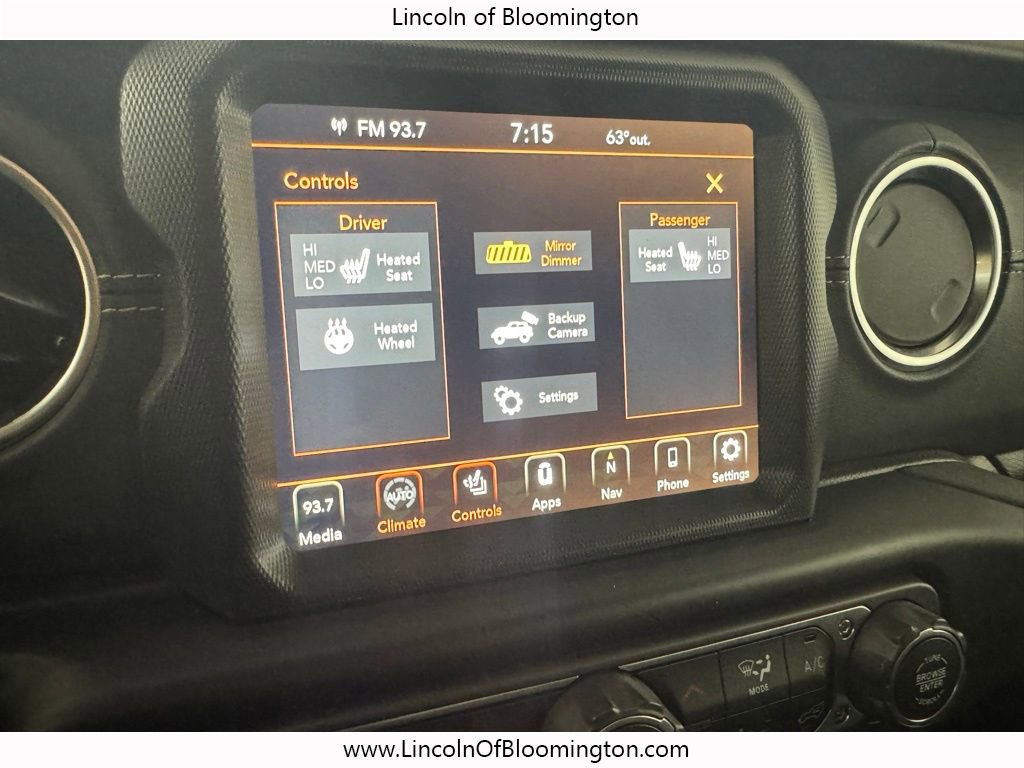 Used 2021 Jeep Wrangler Unlimited Sahara w/ Cold Weather Group image 53