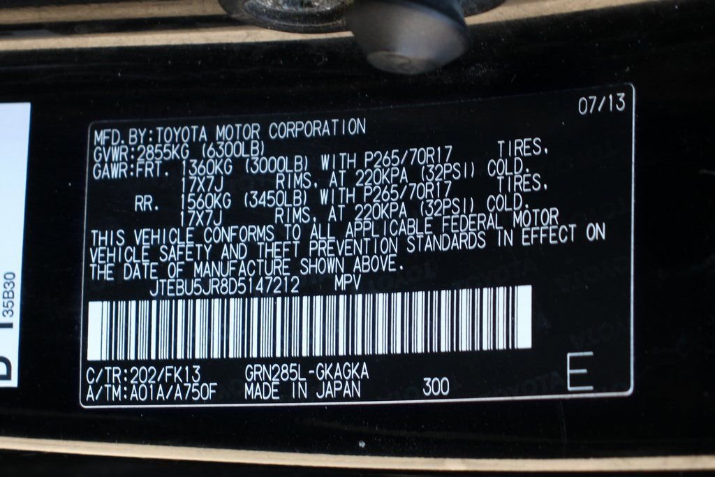 Used 2013 Toyota 4Runner SR5 w/ Convenience Pkg image 45