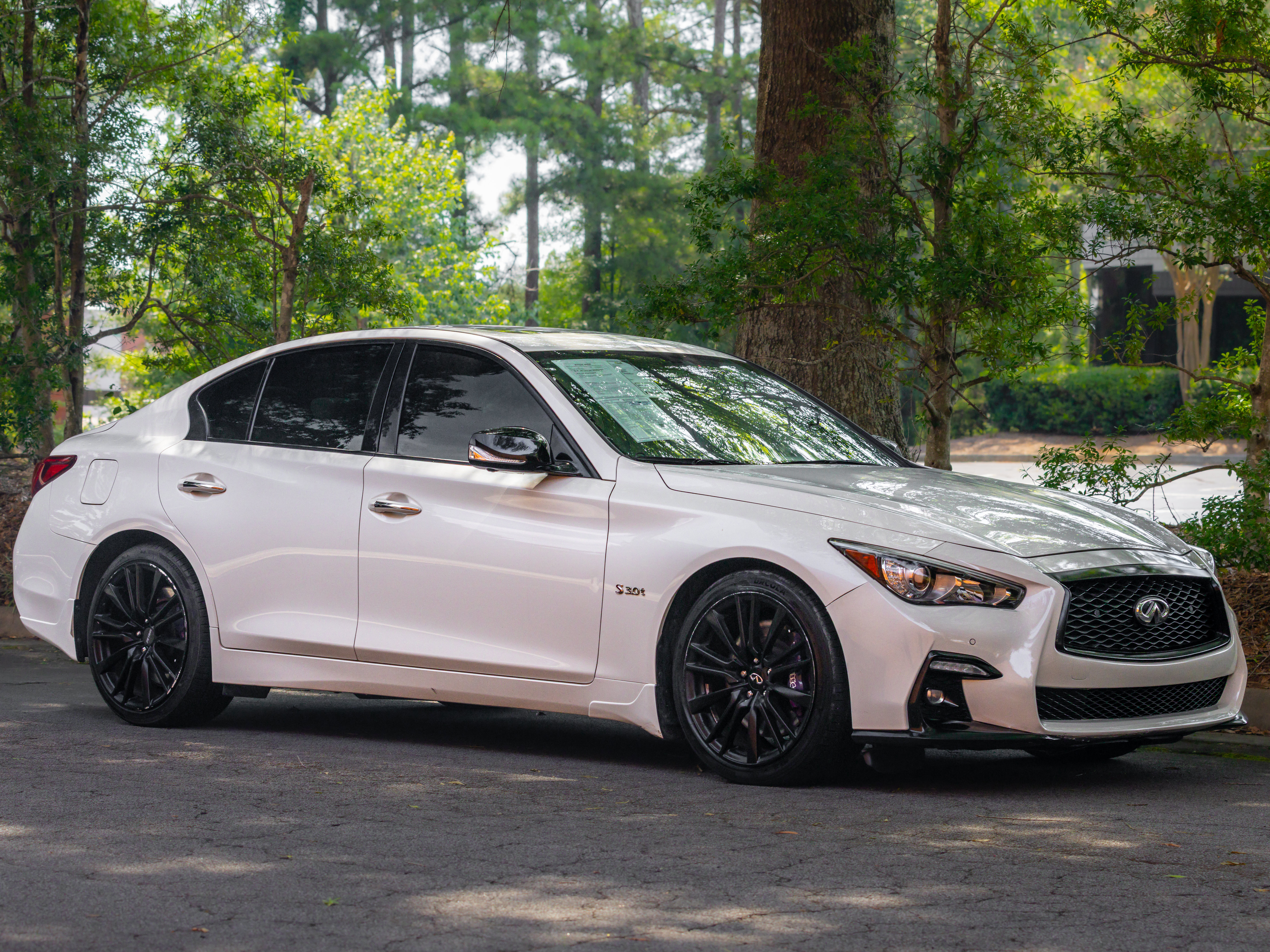 Used 2020 INFINITI Q50 Red Sport 400 w/ Proactive Package RWD image 44