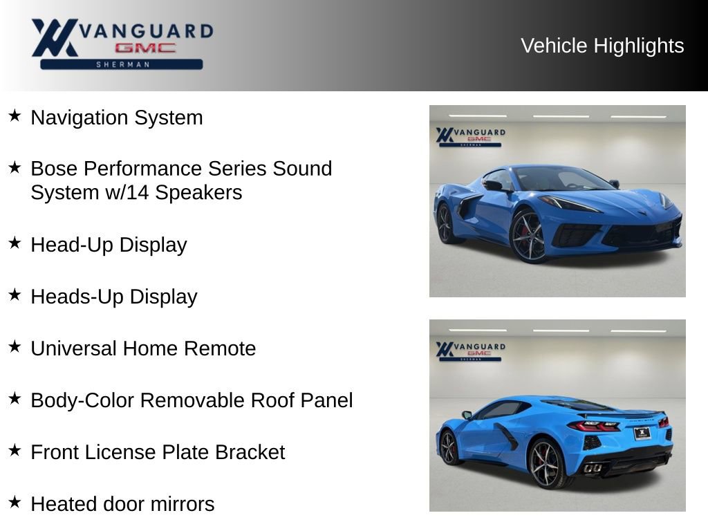 Used 2023 Chevrolet Corvette Stingray Preferred Cpe w/ Battery Protection Package image 11