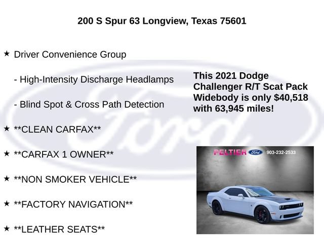 Used 2021 Dodge Challenger R/T Scat Pack RWD image 10