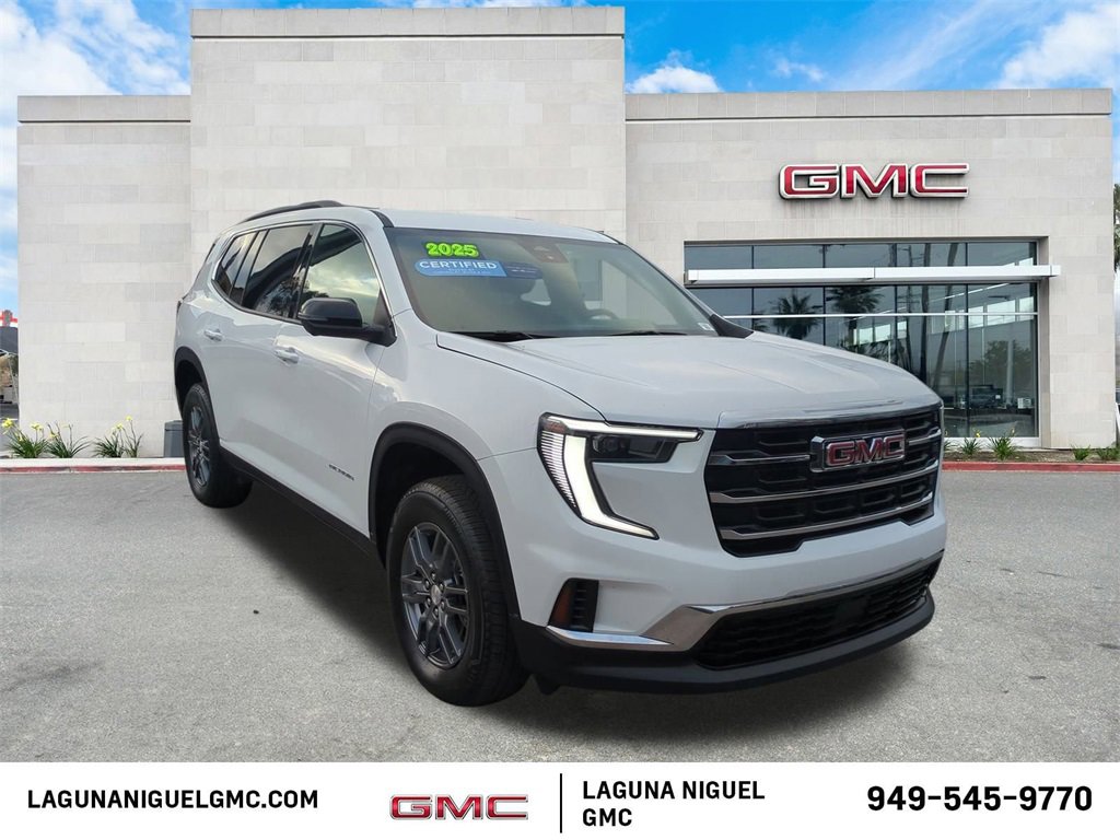 Certified 2025 GMC Acadia Elevation image 3