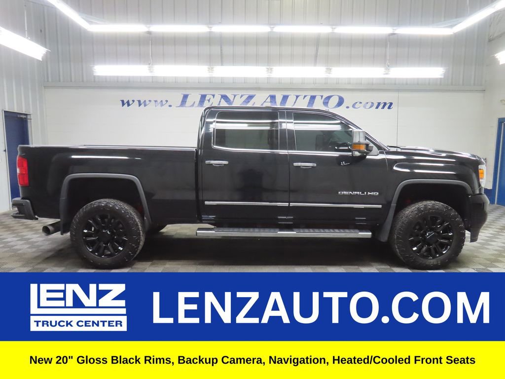 Used 2015 GMC Sierra 2500 Denali w/ Duramax Plus Package AWD/4WD image 1