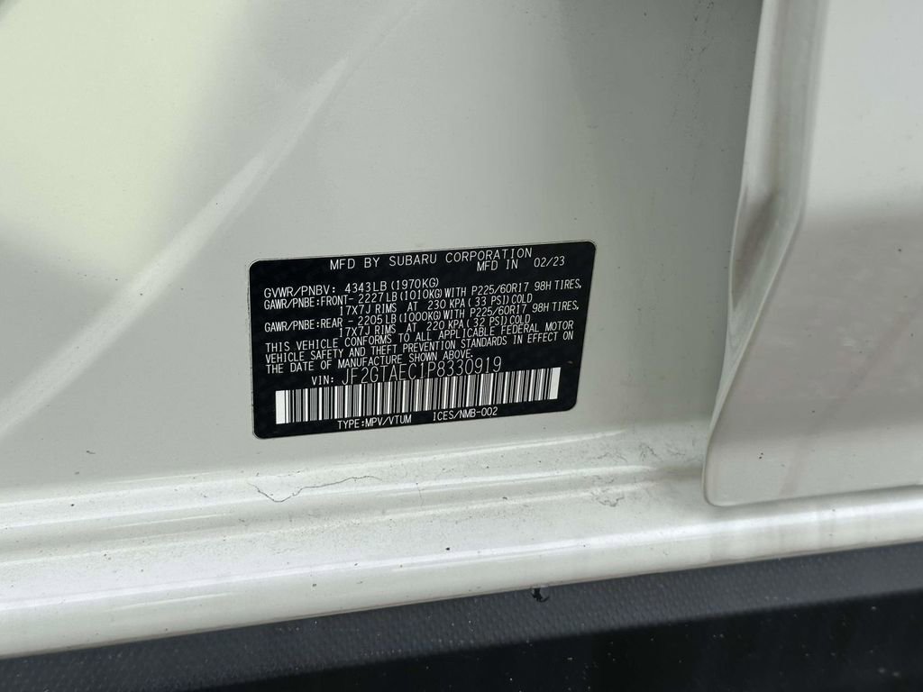 Certified 2023 Subaru Crosstrek 2.0i Premium image 12