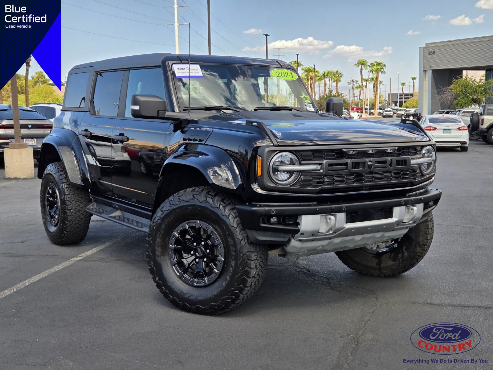 Certified 2024 Ford Bronco Raptor w/ Interior Carbon Fiber Pack 6 AWD/4WD image 1