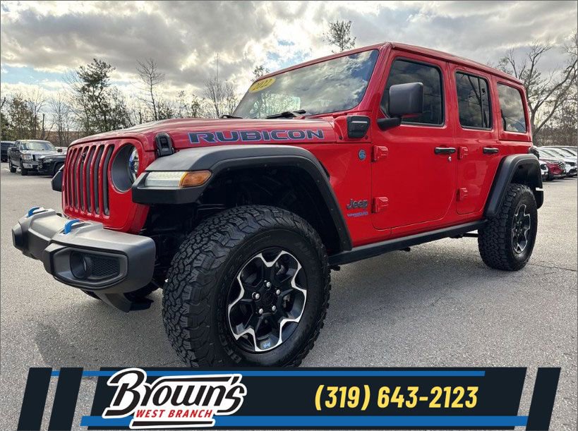 Used 2022 Jeep Wrangler Unlimited Rubicon 4xe w/ Cold Weather Group