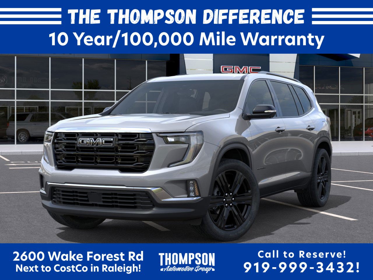 New 2026 GMC Acadia Elevation w/ Black Edition FWD image 9
