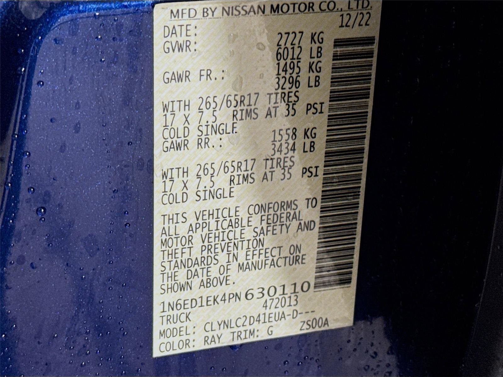 Used 2023 Nissan Frontier SV w/ SV Premium Package image 32