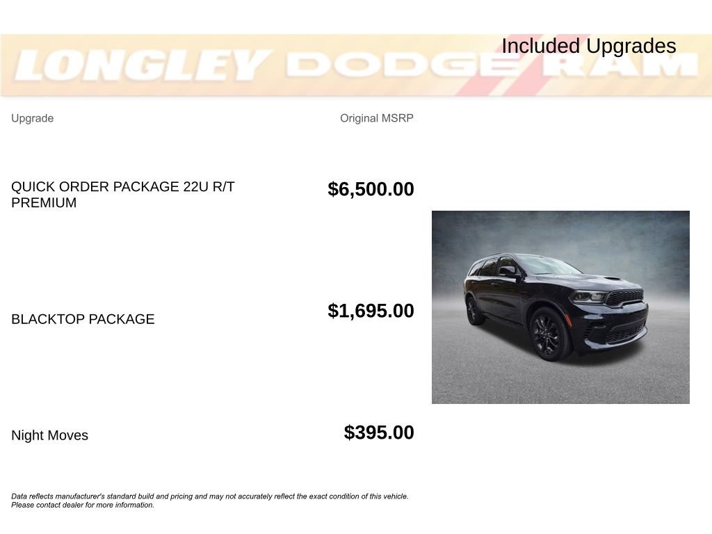 Used 2024 Dodge Durango R/T image 2
