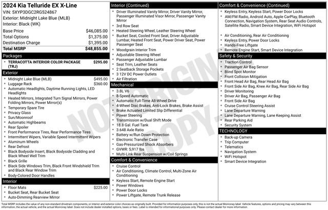 Used 2024 Kia Telluride EX X-Line image 14