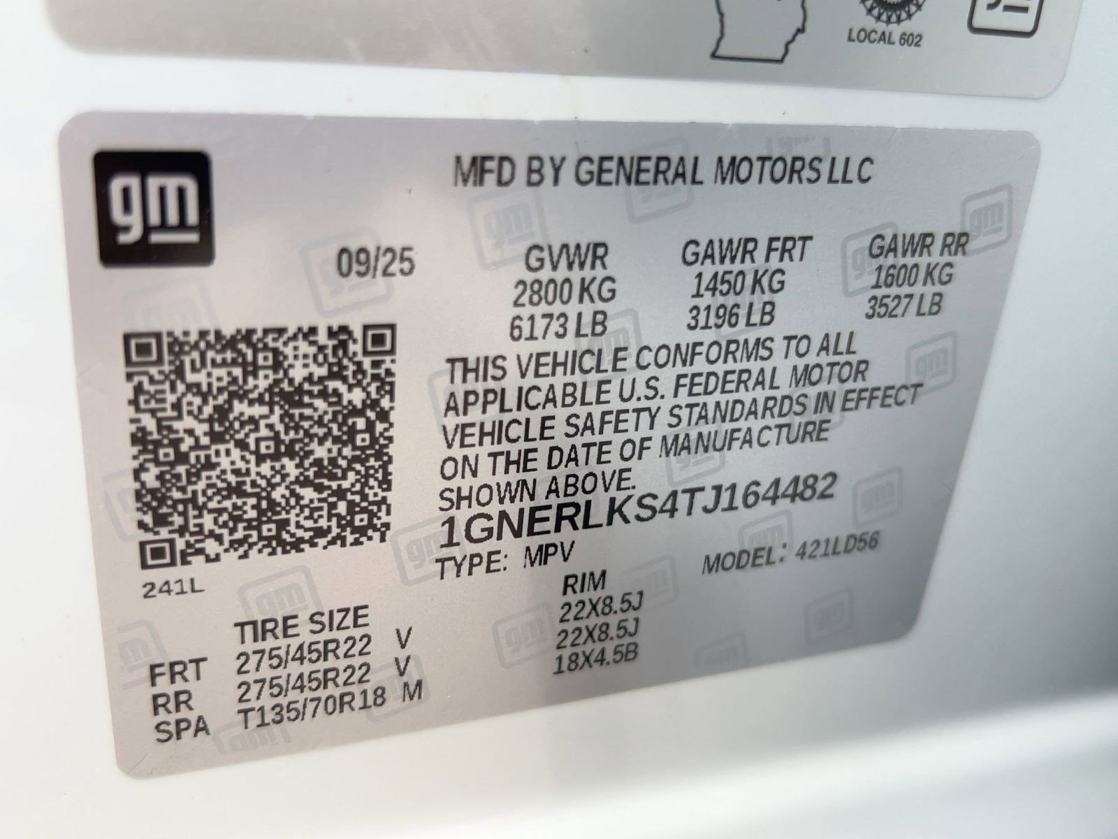 New 2026 Chevrolet Traverse RS FWD image 17