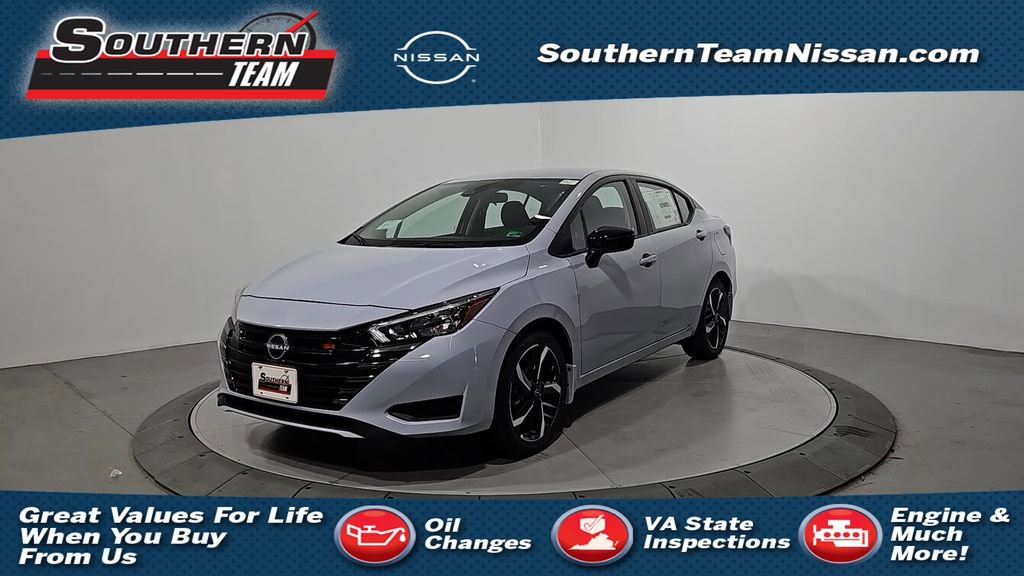 New 2025 Nissan Versa SR w/ Trunk Package image 1