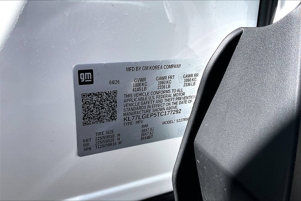 New 2026 Chevrolet Trax RS w/ Driver Confidence Package FWD image 14