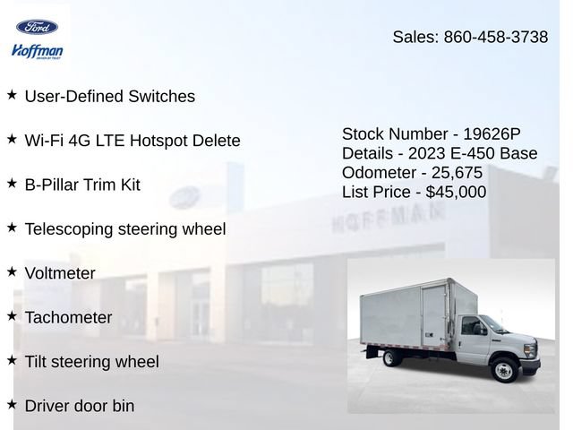 Used 2023 Ford E-450 and Econoline 450 Super Duty w/ Power Windows & Locks Group RWD image 20