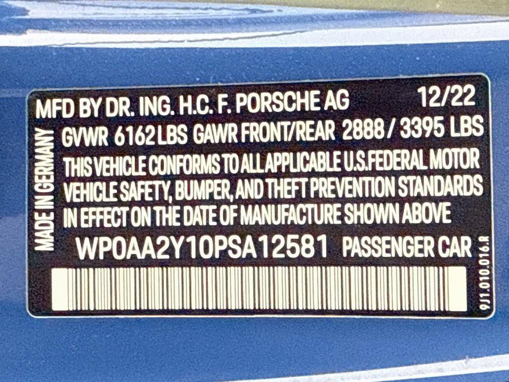 Certified 2023 Porsche Taycan RWD image 12