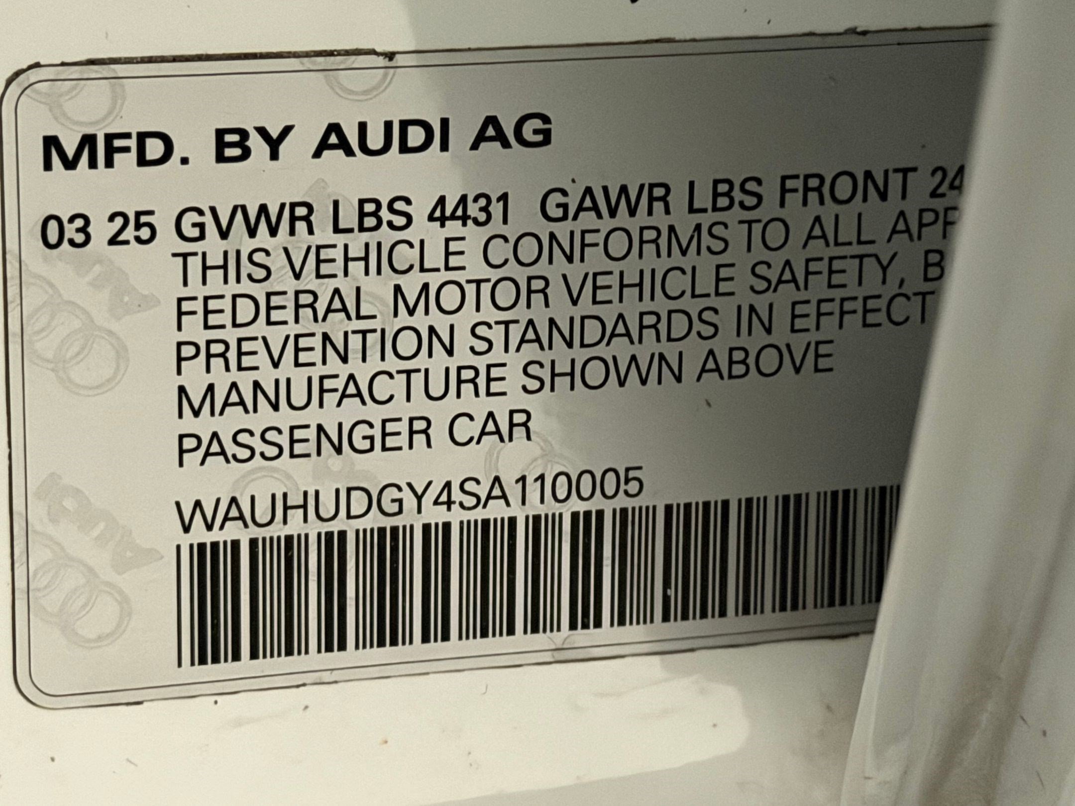 Certified 2025 Audi A3 2.0T Premium Plus w/ Premium Plus Package AWD/4WD image 20