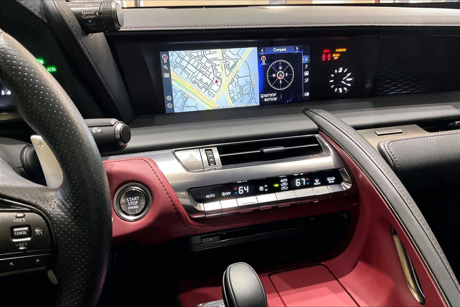 Certified 2022 Lexus LC 500 Coupe w/ Inspiration Series RWD image 6