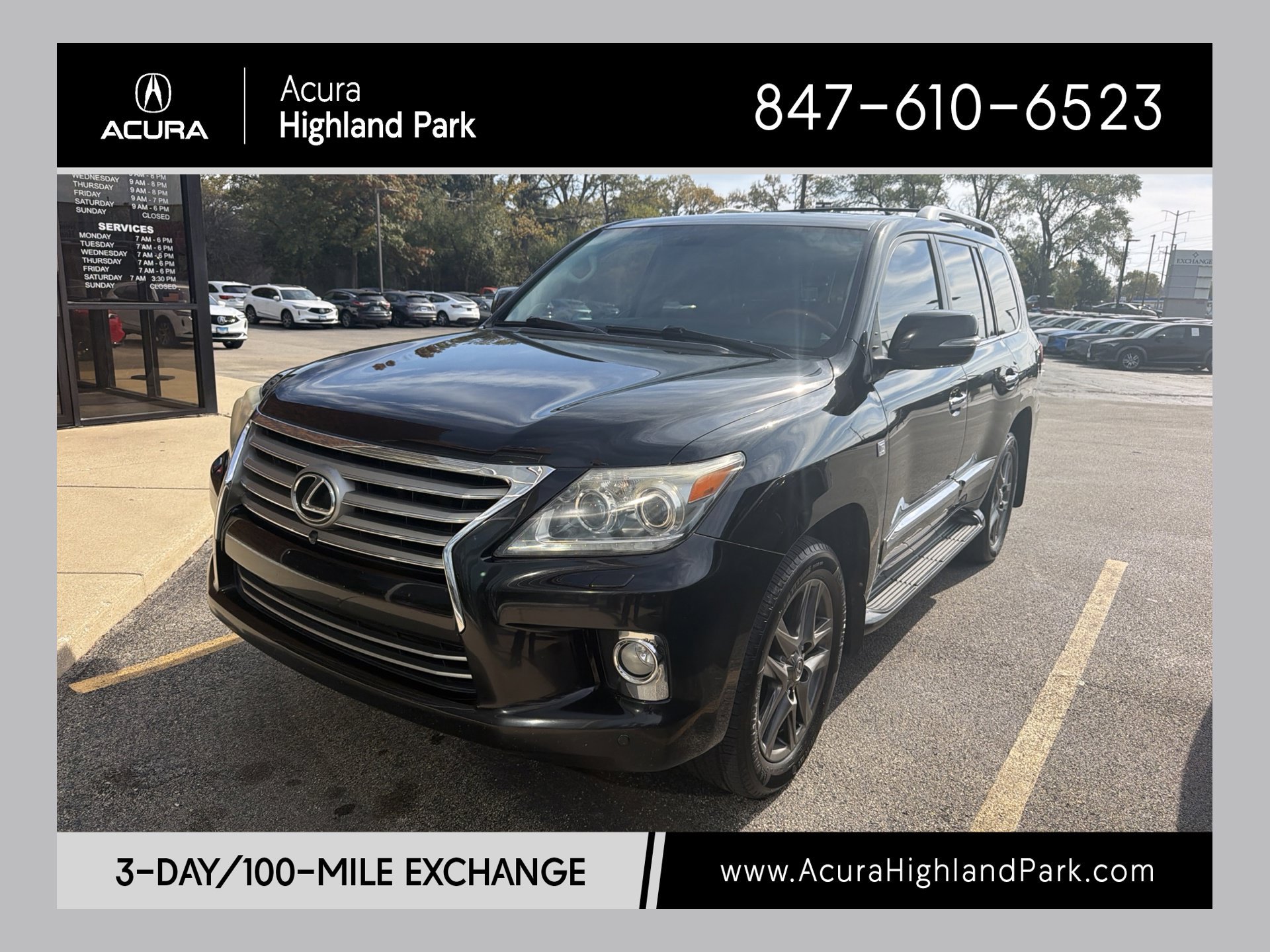 Used 2013 Lexus LX 570 4WD w/ Luxury Pkg 360° Tour
