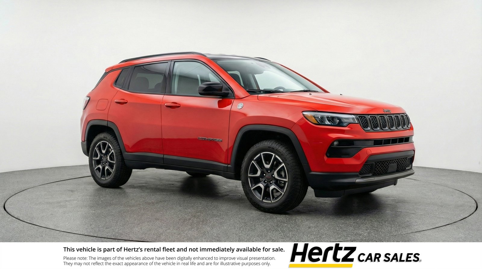 Used 2025 Jeep Compass Trailhawk AWD/4WD image 1