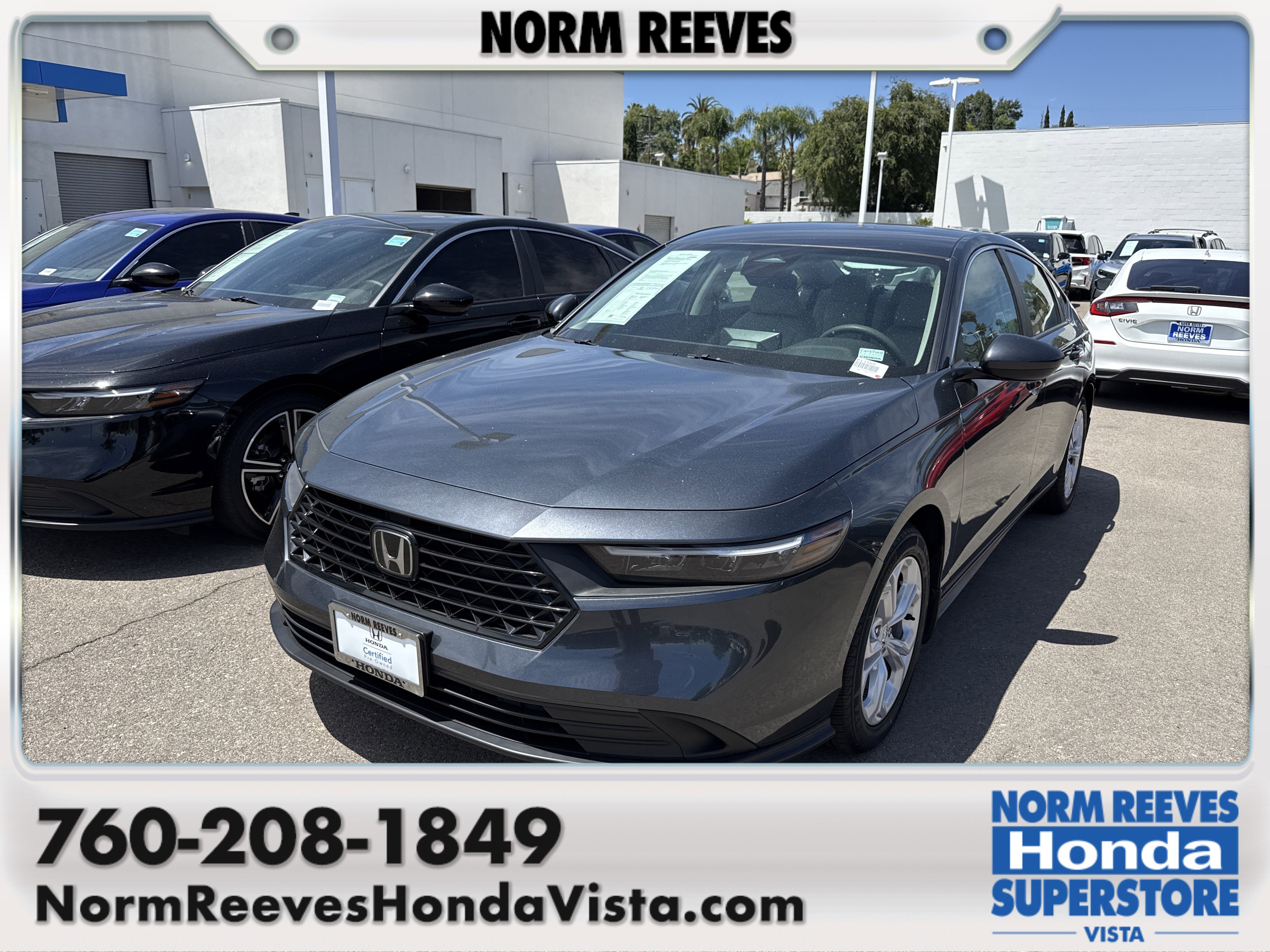 Certified 2024 Honda Accord LX