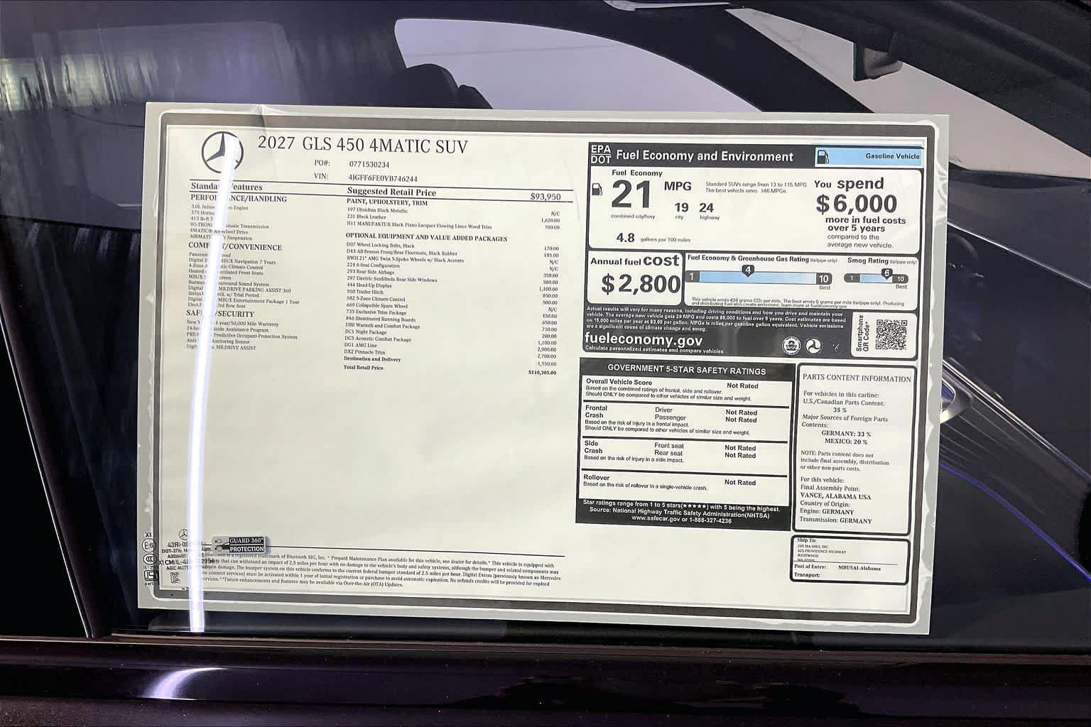 New 2027 Mercedes-Benz GLS 450 4MATIC image 18