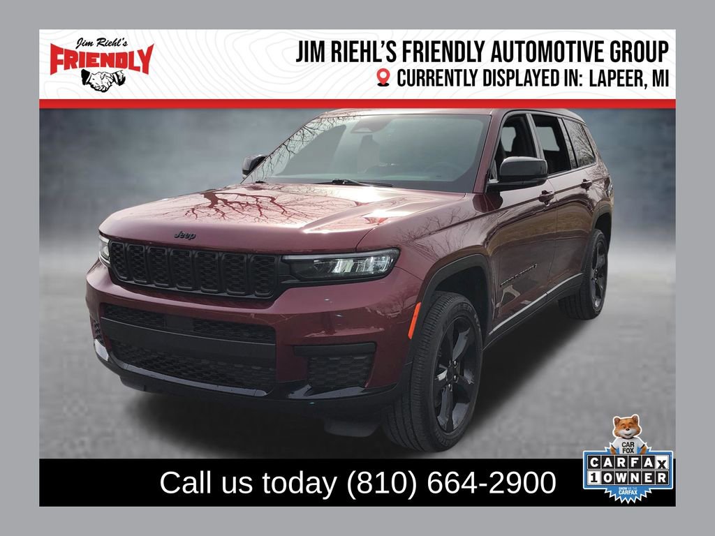 Certified 2024 Jeep Grand Cherokee L Altitude image 1