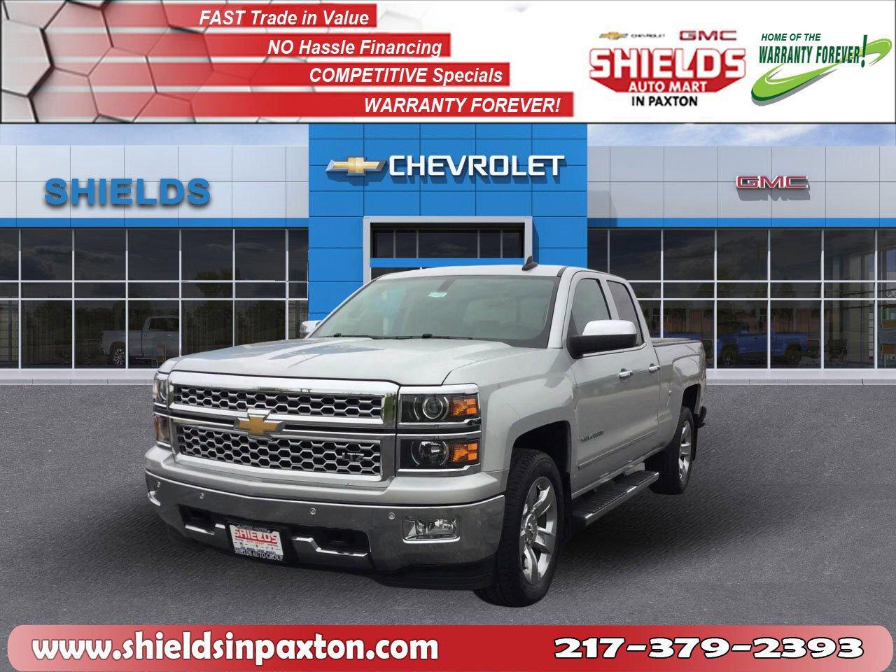 Used 2015 Chevrolet Silverado 1500 LTZ w/ LTZ Plus Package AWD/4WD image 1