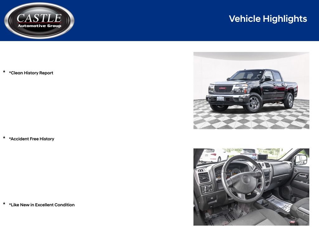 Used 2011 GMC Canyon SLE w/ LPO--Chrome Package AWD/4WD image 4