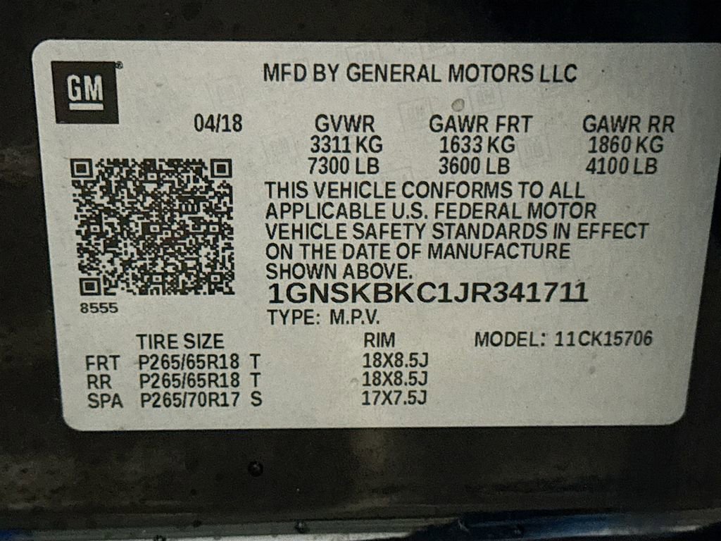Used 2018 Chevrolet Tahoe LT AWD/4WD image 24