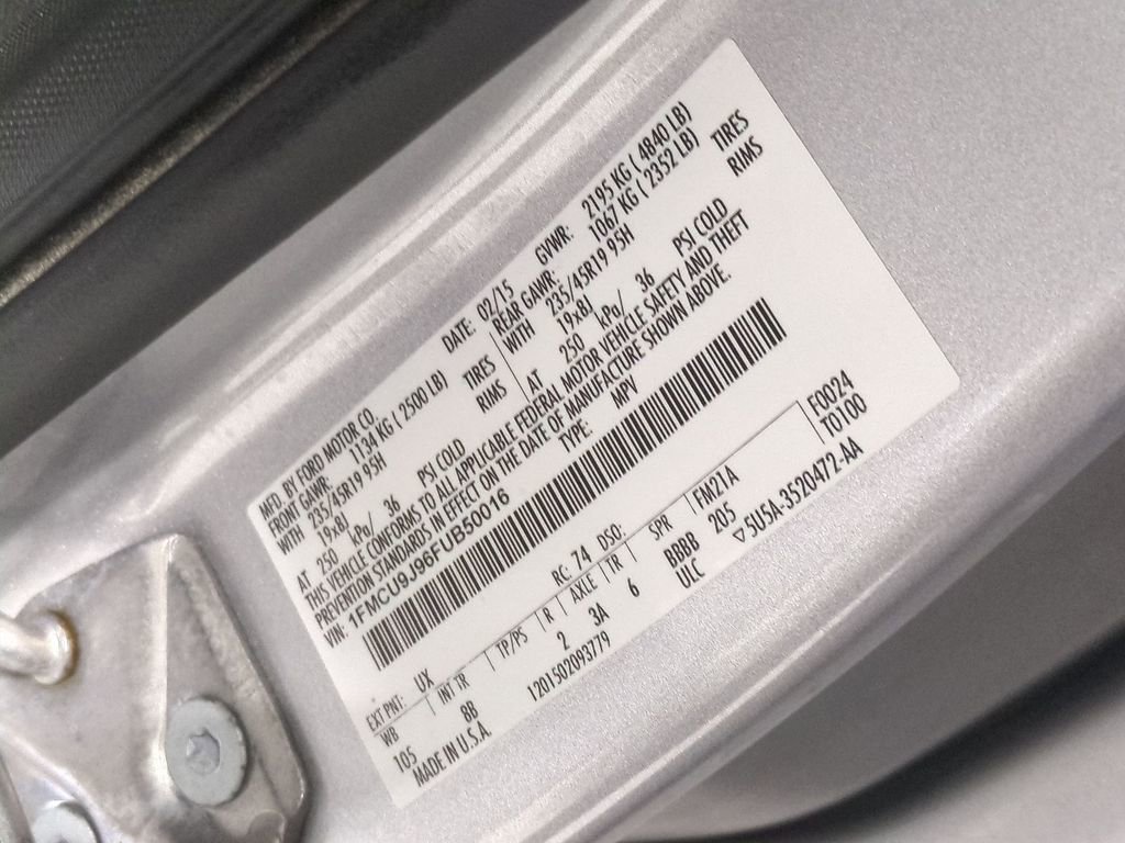 Used 2015 Ford Escape Titanium w/ Equipment Group 301A image 43