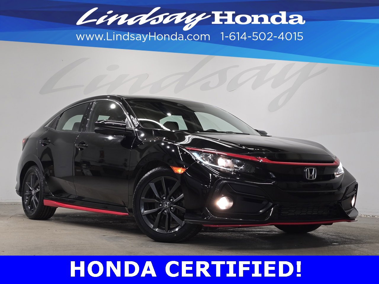 Certified 2021 Honda Civic EX image 1
