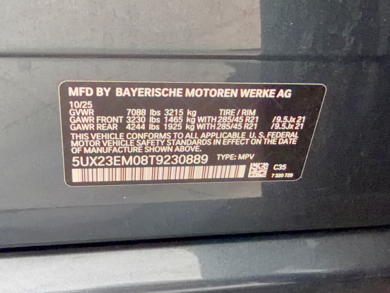 Certified 2026 BMW X7 xDrive40i AWD/4WD image 32