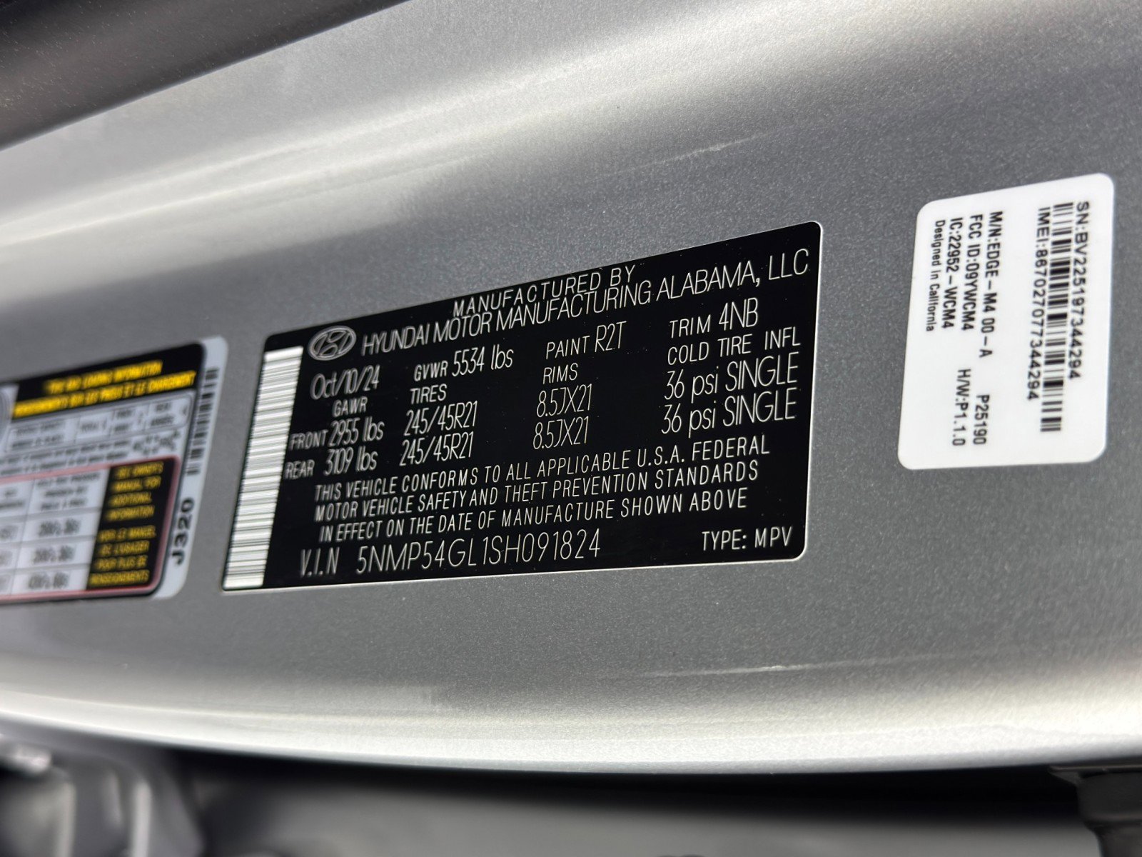 Used 2025 Hyundai Santa Fe Calligraphy image 49