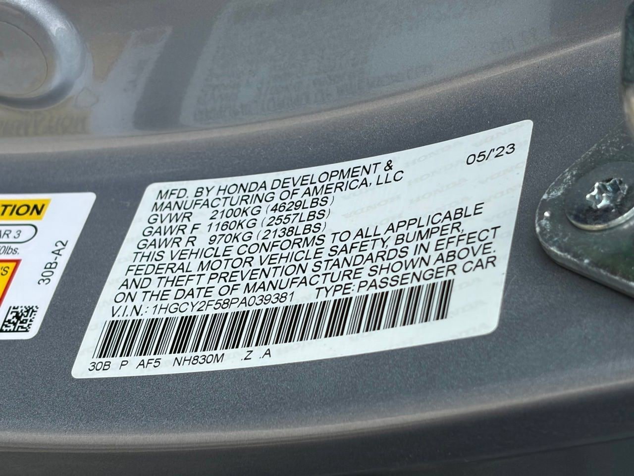 Used 2023 Honda Accord Sport image 14