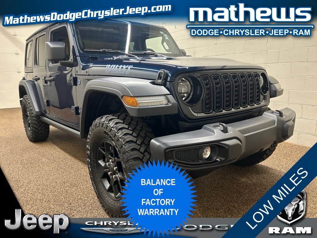 Used 2025 Jeep Wrangler Unlimited Sport S 4xe