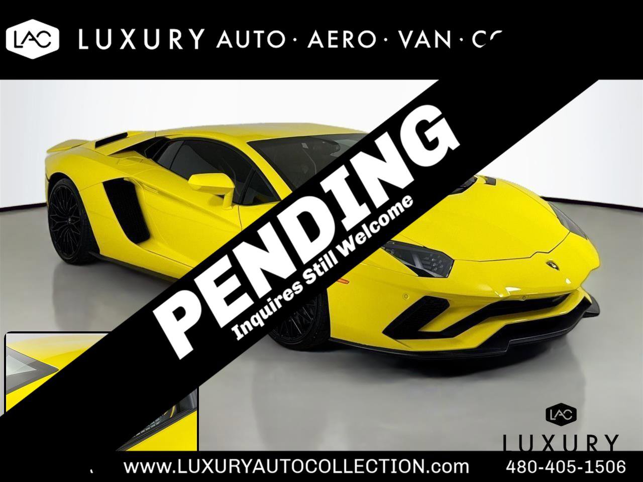 Used 2018 Lamborghini Aventador S AWD/4WD image 1