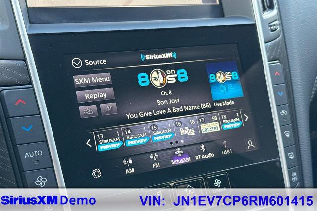 Certified 2024 INFINITI Q50 Sensory image 28