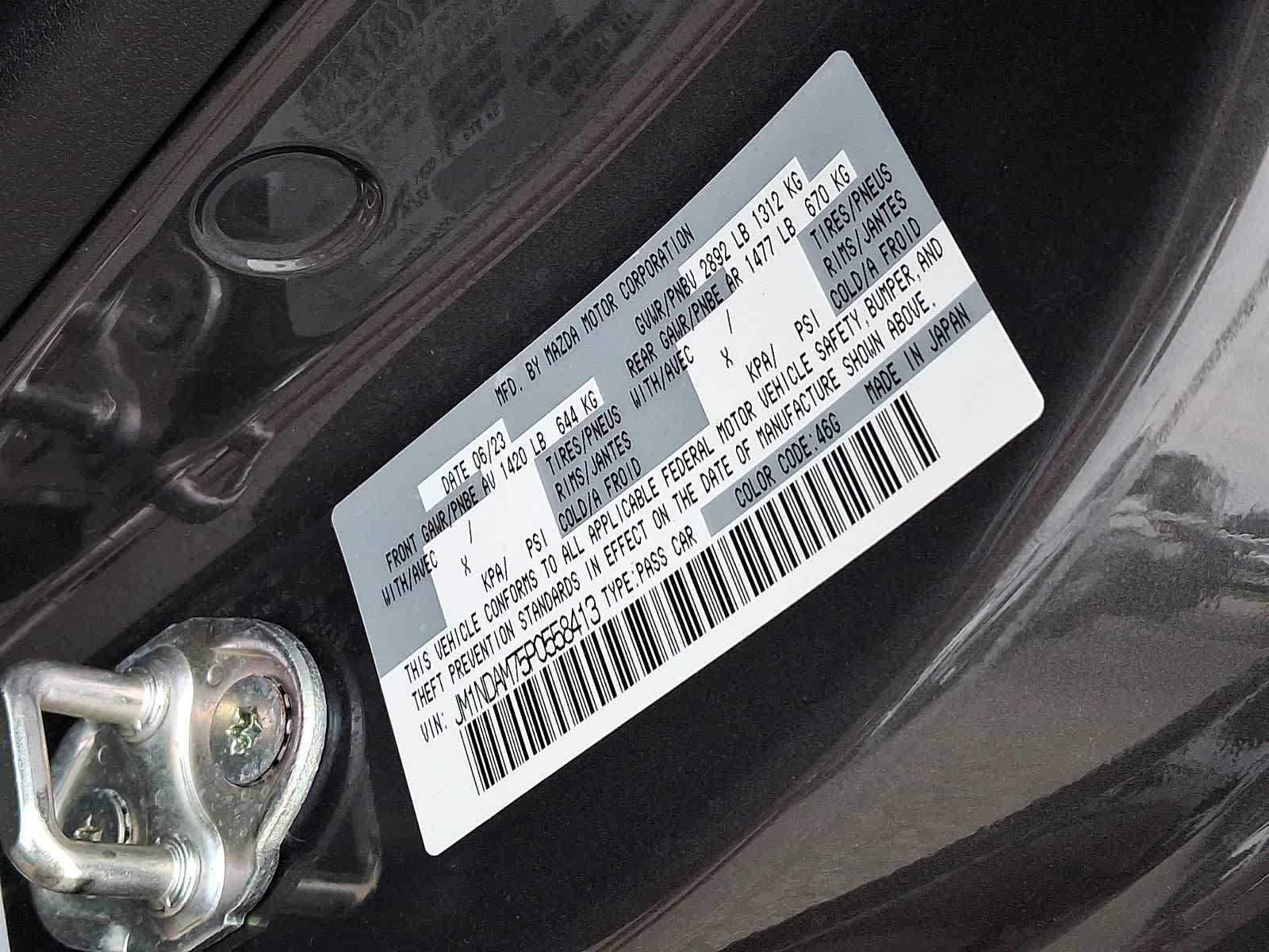 Used 2023 MAZDA MX-5 Miata Grand Touring RWD image 29