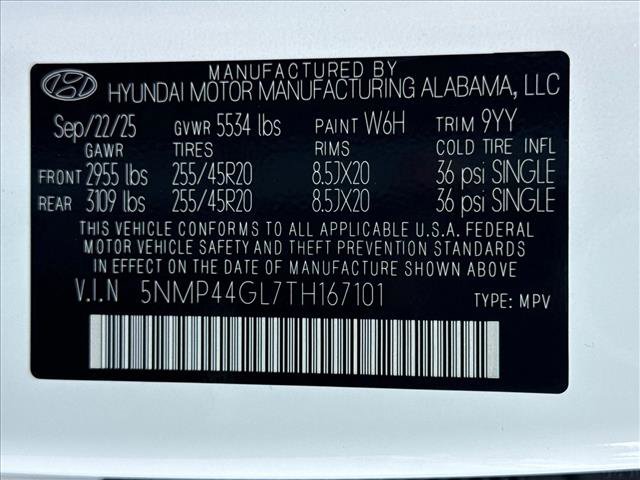 New 2026 Hyundai Santa Fe Limited image 20