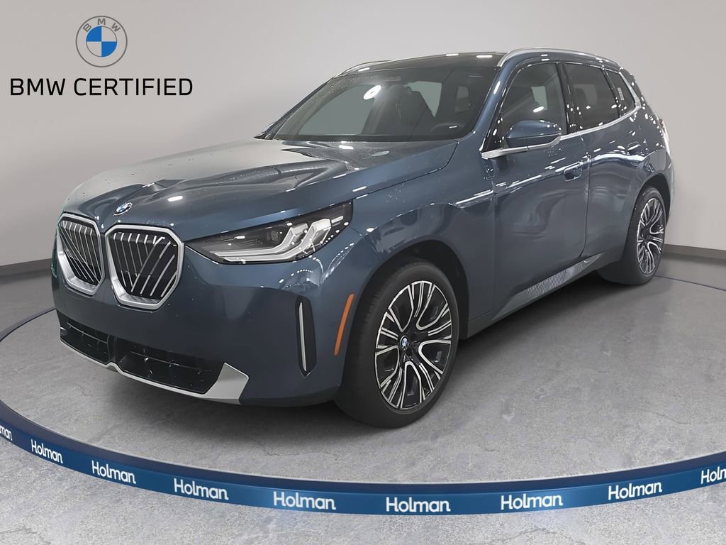 Certified 2025 BMW X3 xDrive30i w/ M Sport Package