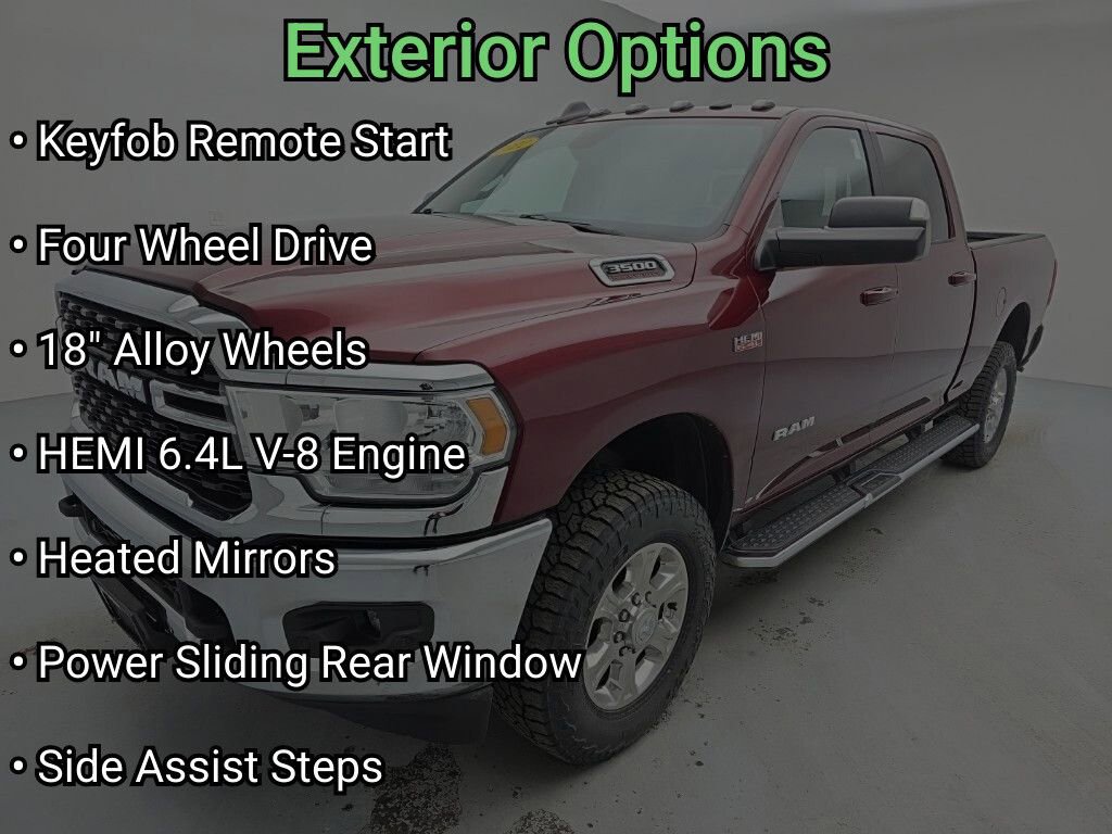 Used 2022 RAM 3500 Big Horn w/ Level C Equiment Group image 7